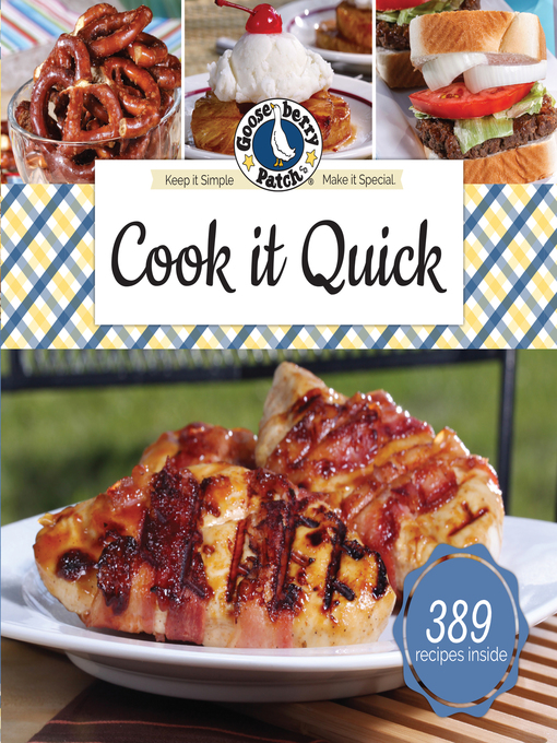 Title details for Cook It Quick by Gooseberry Patch - Available